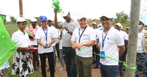 IOM, Partners Install Electric Power Grid Structure to Ease | IOM Ethiopia