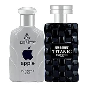 Buy JOHN PHILLIPS APPLE & TITANIC | Long Lasting | Eau De French ...