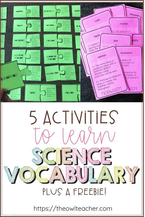 Image result for Science Vocabulary