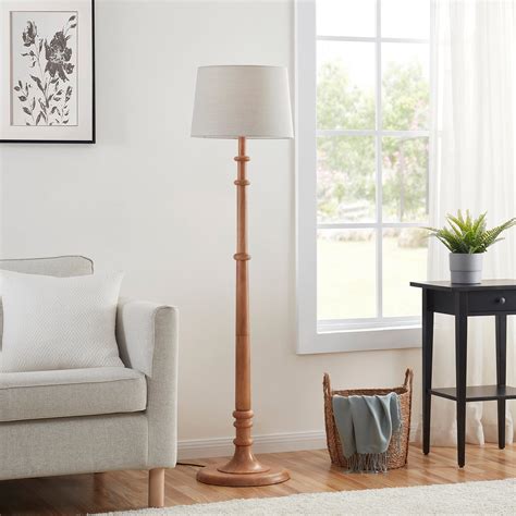 Wooden floor lamp online