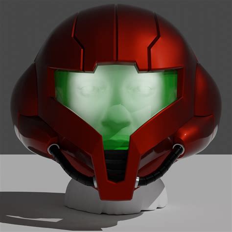 Metroid helmet by Budwin | Download free STL model | Printables.com