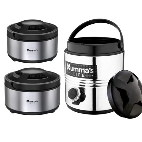 Buy Mumma's LIFE- Stainless Steel Thermally Insulated Water Jug 8 Litre ...