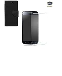 Royal Rusi Mercury Flip Cover And Tempered Glass For Redmi Mi4I ...