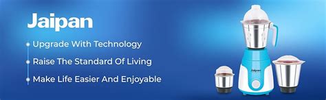 Buy Jaipan Mega Star 550-Watts Mixer Grinder with 3 Jars (Liquidizing ...