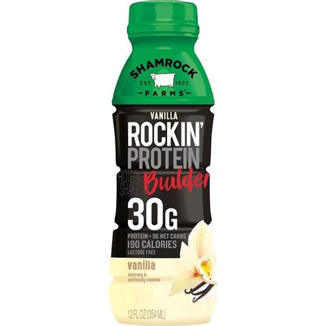Shamrock Farms Rockin Protein Shake Builder Vanilla | Fig App