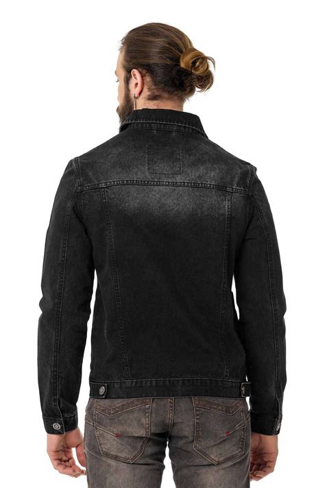 Cipo & Baxx ROB Herren Jeans Jacke Denim CJ289 – persvision