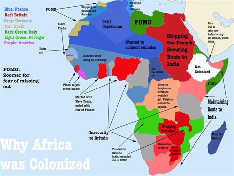 Map Of Africa During Imperialism