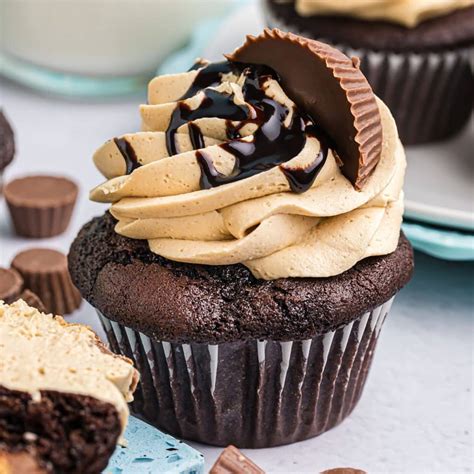 Chocolate Peanut Butter Cupcakes Recipe Chocolate Peanut Butter