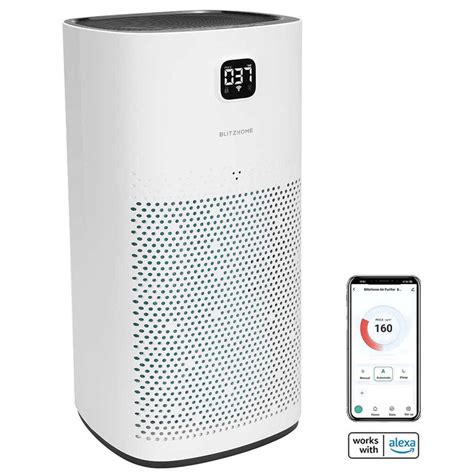 BlitzHome Air Purifiers for Home Large Room 2200 Sqft,Smart WiFi ...