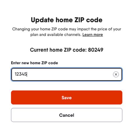 Image result for Change Zip Code