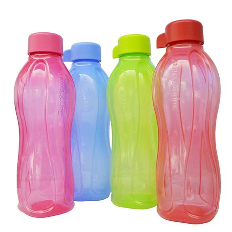 Buy Tupperware Water Bottle (500ml) - Set of 4 Online at Low Prices in ...