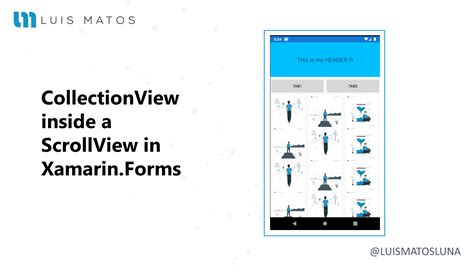 Xamarin Collection View Layout 的图像结果