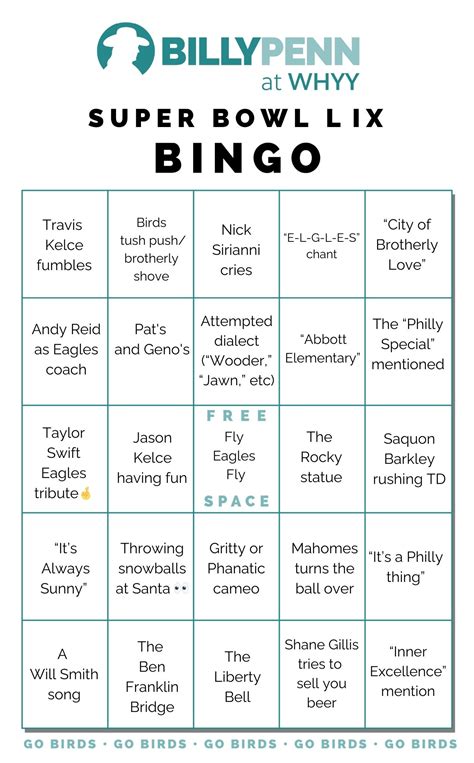 Printable Super Bowl Bingo Cards | FREE Printable HQ