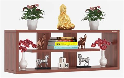 Mahaakaay Book Shelf Wall Mount | Wall Shelf for Living Room Stylish ...