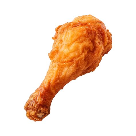 AI generated Fried chicken leg pieces png isolated on transparent ...
