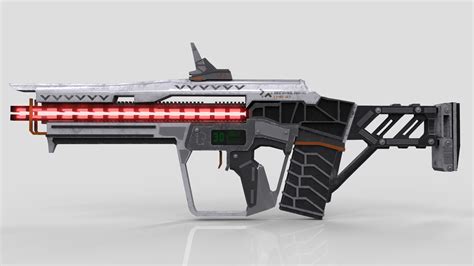 3D sci-fi weapon laser gun model - TurboSquid 1538740