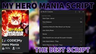 Op My Hero Mania GUI Script Pastebin 的图像结果