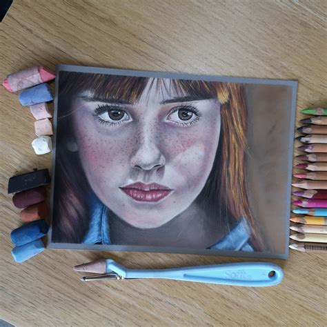 Pastel Portrait Tutorial 的图像结果