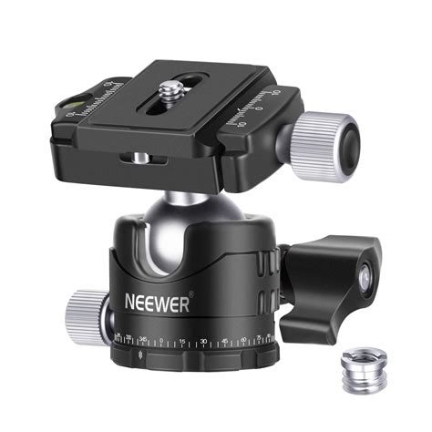 Buy Neewer Professional 28MM Low-Profile Tripod Ball Head 360 Degree ...