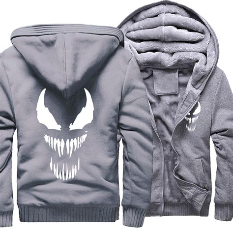 Venom Jackets - Venom Movie Series Venom Icon Super Cool Fleece Jacket - Anime Hoodie Shop