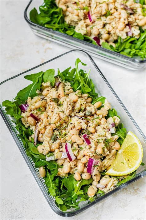 Tuna White Bean Salad (High Protein, High Fiber) – Nature's Gateway