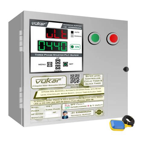 Water Level Controller Starter Panel - VUKAR