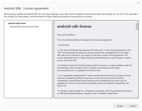 Image result for Android Studio License Not Accepted