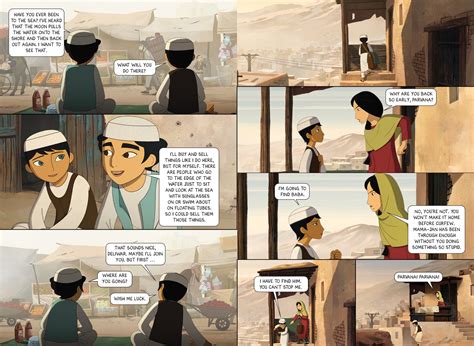 The Breadwinner: A Graphic Novel based on the original book by Deborah ...