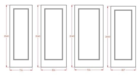 Standard Door Size 的图像结果