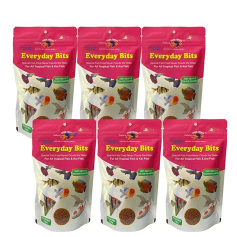 FishAsPets Everyday Bits Fish Food | Floating Type Fish Food Fish Food ...