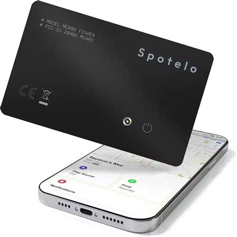 Amazon.com: Spotelo Wallet Tracker Card - Rechargeable Wallet Finder ...