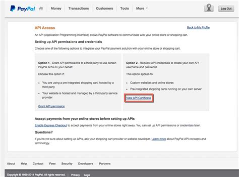 PayPal API Signature 的图像结果