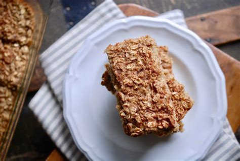 Banana Bread Baked Oatmeal Bars Recipe | Coocaca.sg