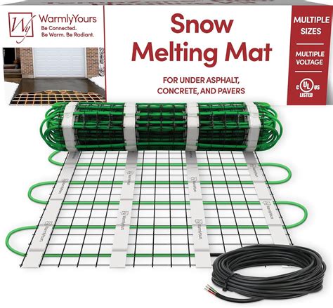 Electric Heated Driveway Installation