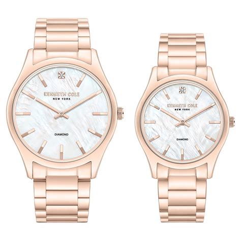 Buy Online Kenneth Cole Quartz Analog Mother Of Pearl Dial Stainless ...