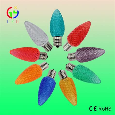 Affordable LED Holiday Light Bulb C7 C9 Direct Replacement - LED C9 ...