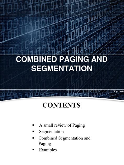 Paging and Segmentation Method Combination 的图像结果