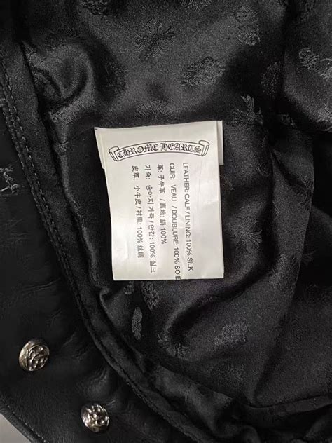 Chrome Hearts Chrome hearts leather jacket | Grailed