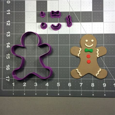 Gingerbread Man 102 Cookie Cutter Set - Etsy