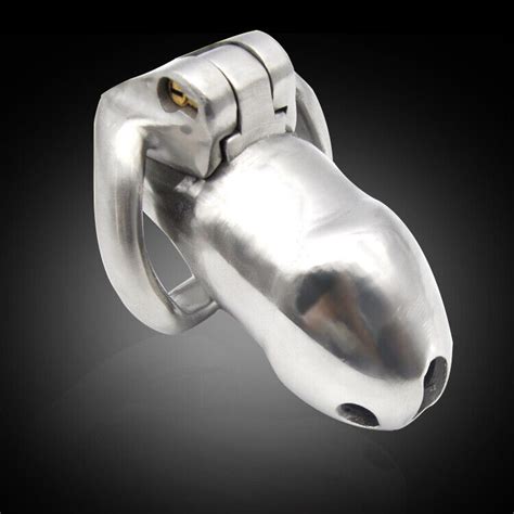 HT Stainless Steel Metal Chastity Cage Lock Belt | Ubuy India