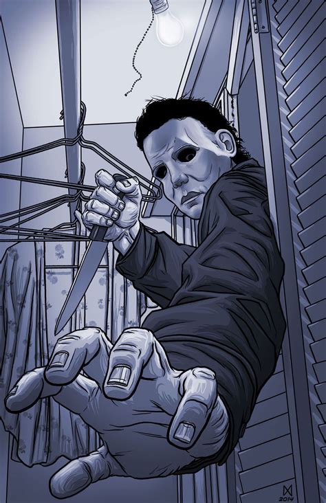 How To Draw Michael Myers - Anime Drawing Styles