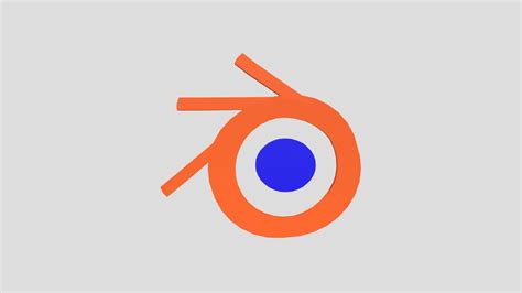 Blender logo low poly - Download Free 3D model by timmy ...