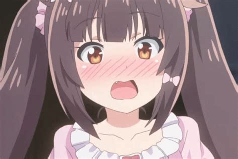 Anime Blush Cute GIF - Anime Blush Cute Nekopara - Discover & Share GIFs