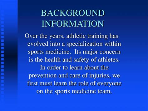 Presentation Background Information Page Example 的图像结果