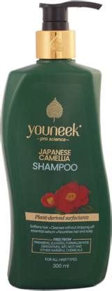 YOUNEEK Pro Science Japanese Camellia Shampoo 300 ML - Price in India ...