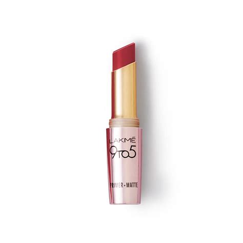 Buy Lakme 9TO5 Primer + Matte Lip Color Cherry Chic 3.6 g Online at Low ...