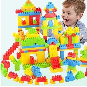 FunBlast DIY Plastic Building Blocks for Kids Building Blocks Toy for ...