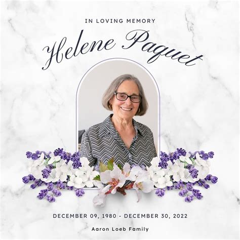 Free and customizable in loving memory templates | Canva