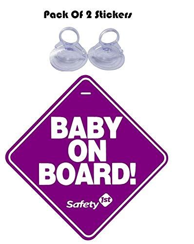 KaaHego Baby On Board Safty Windows Car Sticker (Pack of 2) CV-67 ...