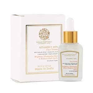 RYLLZ ESSENTIALS 10% VITAMIN C FACE SERUM|with Salicylic Acid ...